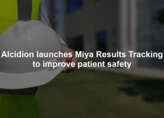 Alcidion launches Miya Results Tracking to improve patient safety