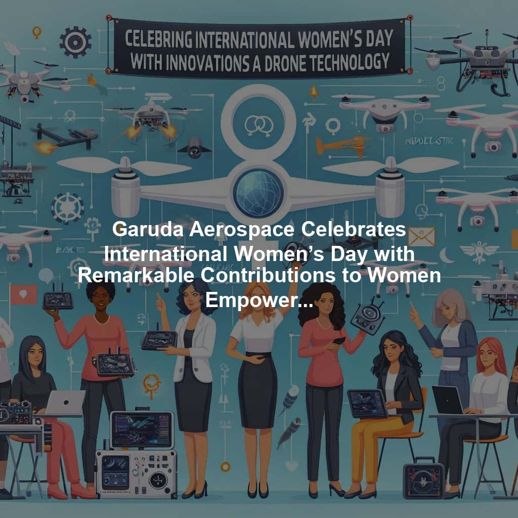 Garuda Aerospace Celebrates International Women’s Day with Remarkable ...