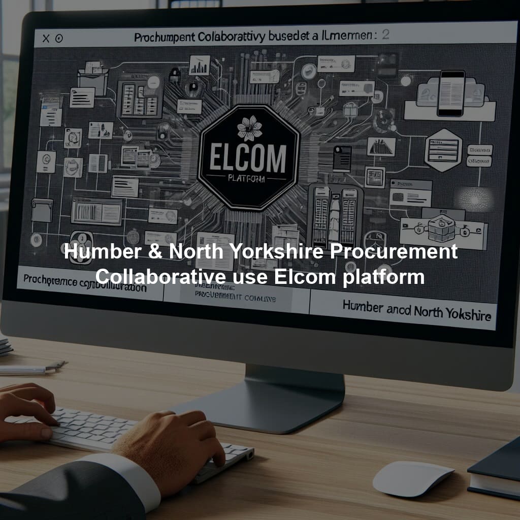 Elcom Eshop Humber & North Yorkshire Procurement Collaborative use Elcom platform ...