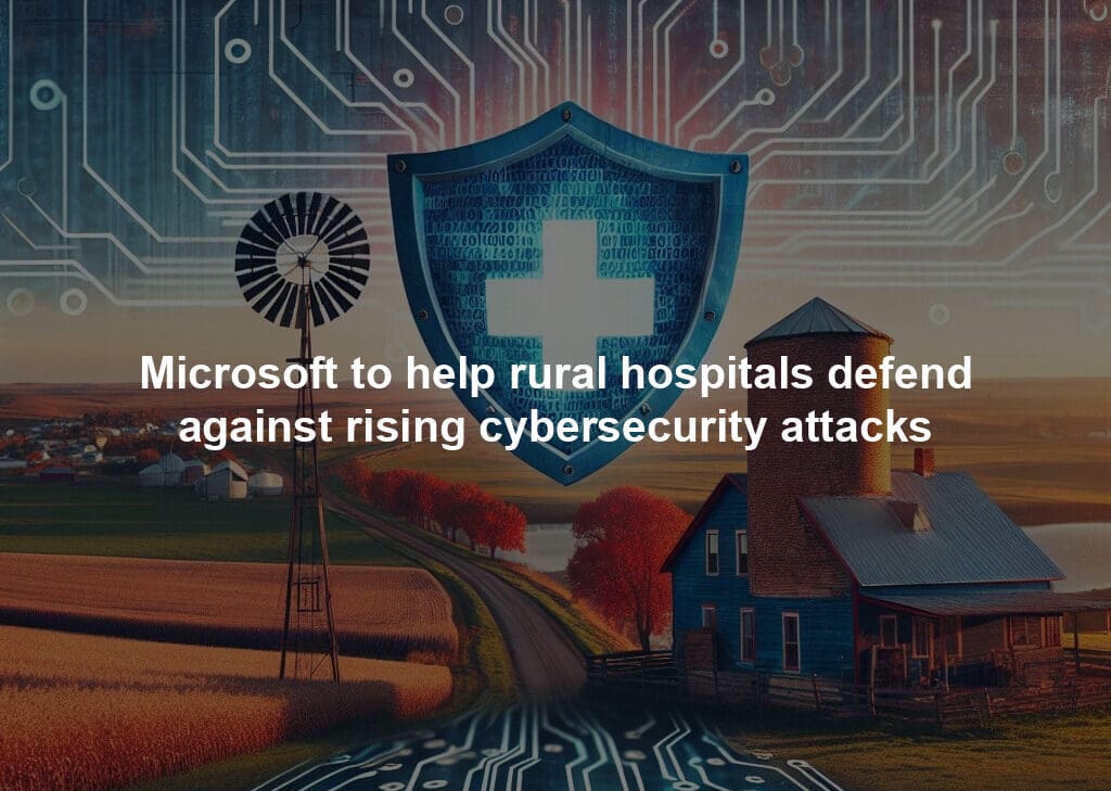 Microsoft to help rural hospitals defend against rising cybersecurity attacks