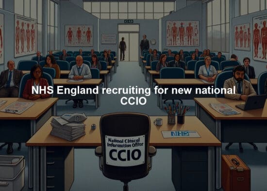 NHS England recruiting for new national CCIO