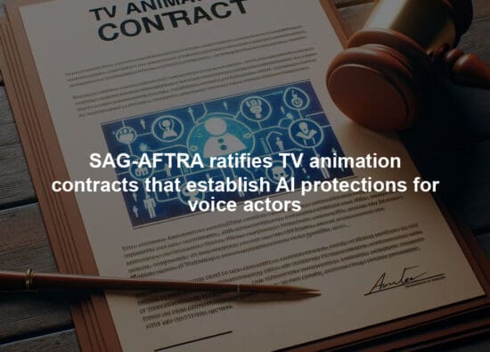 SAG-AFTRA ratifies TV animation contracts that establish AI protections for voice actors