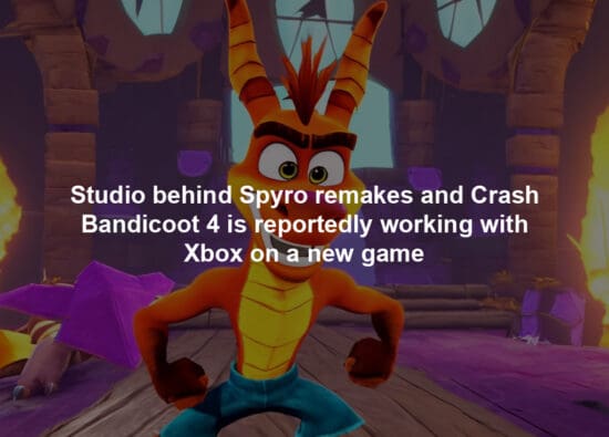 Studio behind Spyro remakes and Crash Bandicoot 4 is reportedly working with Xbox on a new game