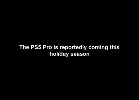 The PS5 Pro is reportedly coming this holiday season