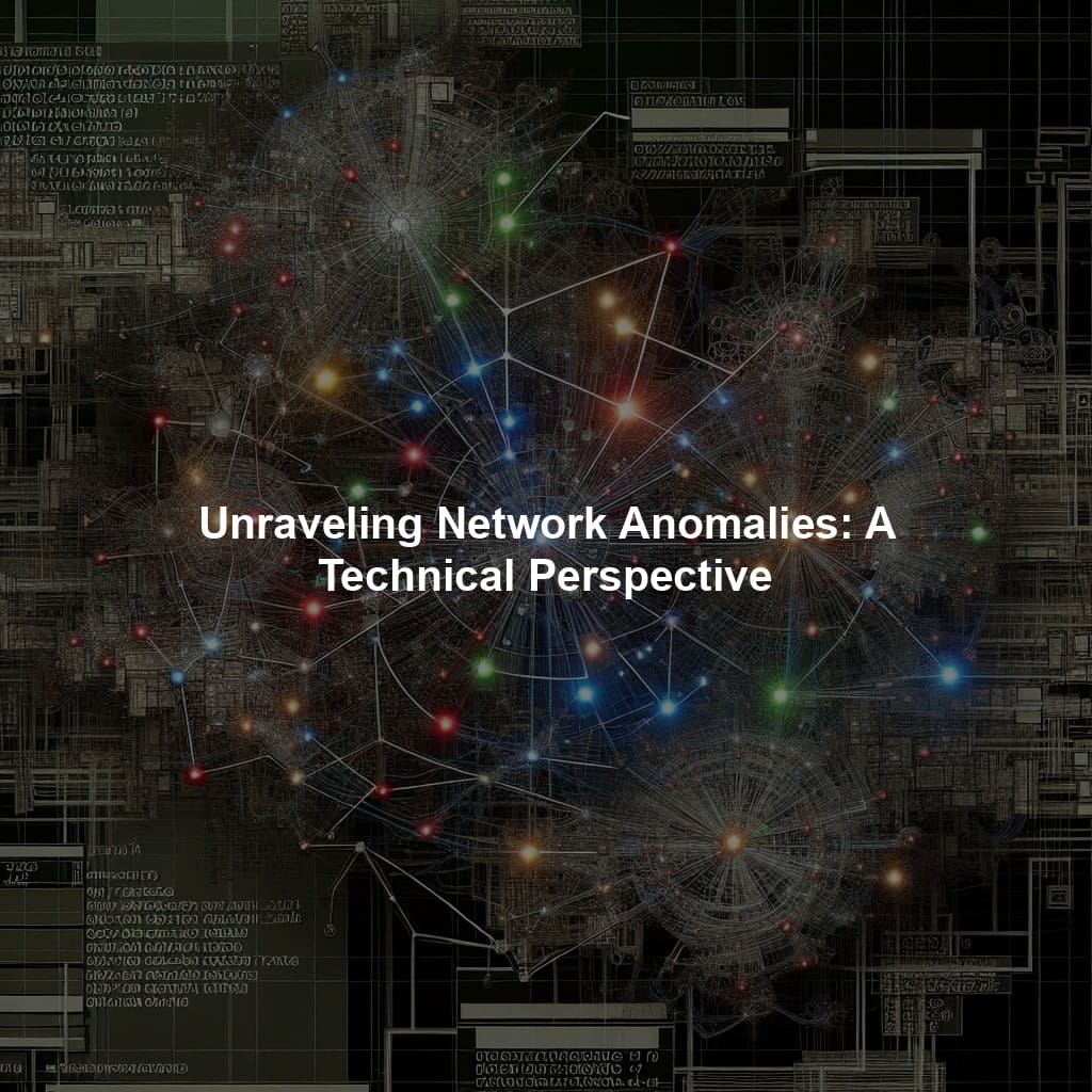 Unraveling Network Anomalies: A Technical Perspective