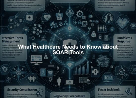 What Healthcare Needs to Know about SOAR Tools
