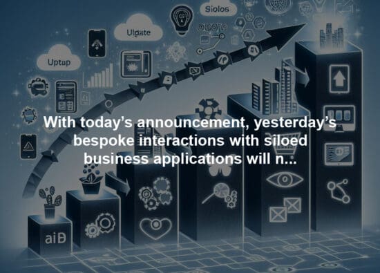 With today’s announcement, yesterday’s bespoke interactions with siloed business applications will now simply become Copilot agents.